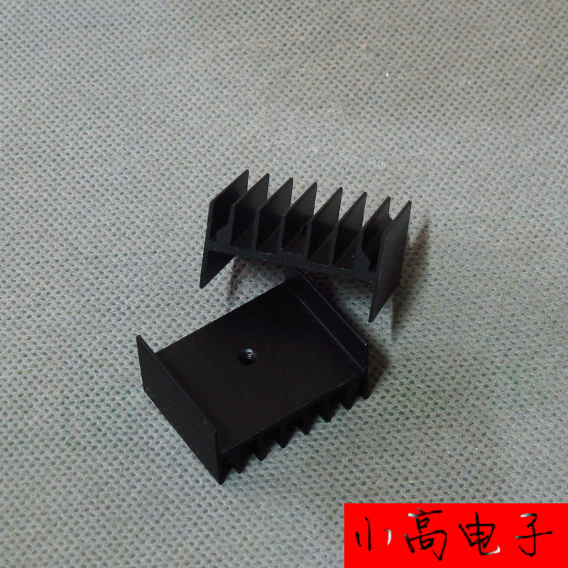 整流桥散热片32*25*16.5 扁桥用 D25XB60等 MOS管散热器