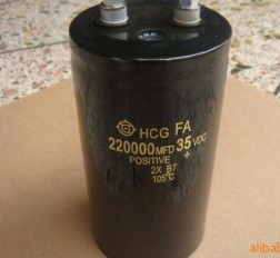 螺丝脚电解电容 35v220000uf 35V 220000MFD 35VDC