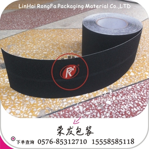 防滑胶带 黑色防滑条 楼梯砂面防滑胶带 耐磨防水警示胶100mm*20M