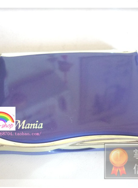 cofie_shop  MANIA蓝色高贵携带式双面化妆镜