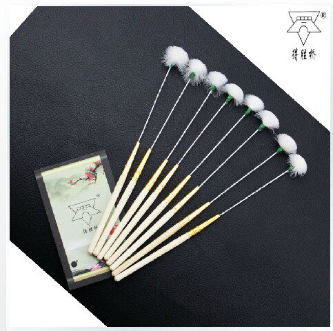 正品得胜桥 采耳工具鹅毛棒掏耳朵鹅毛棒按摩耳壁清洁耳道洞