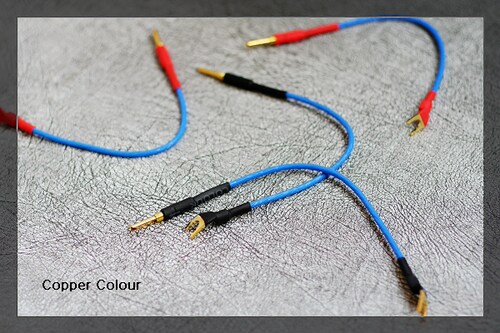 Copper Colour/铜彩 思铂SE 合金音箱线跳线 桥接跳线 jumper