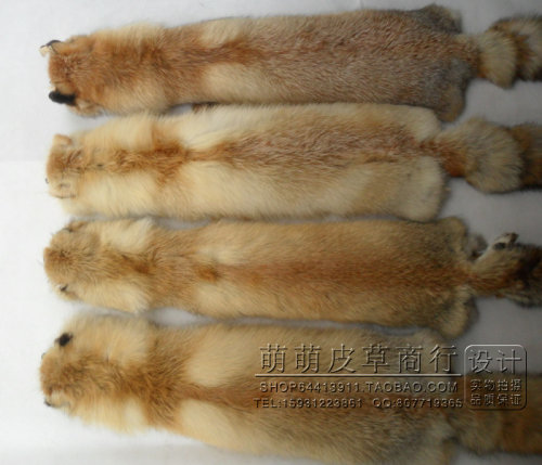 皮草狐狸毛真皮通用围巾
