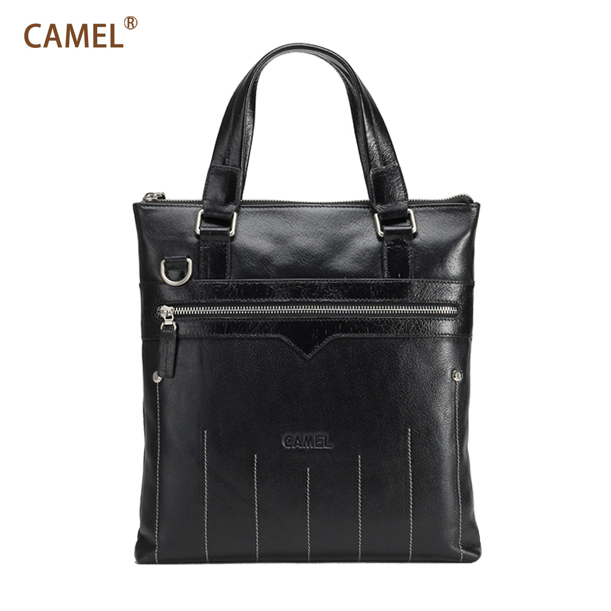 【非卖品】camel骆驼 水牛皮 商务公文包男包 2012新款 