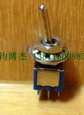 电子开关 钮子开关 6脚2档摇头开关SMTS202乒乓开关开孔4MM