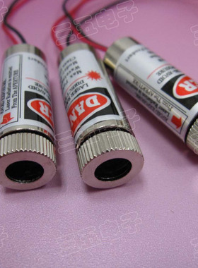 可调焦距 5mW红色点状激光头  工业激光模组激光管