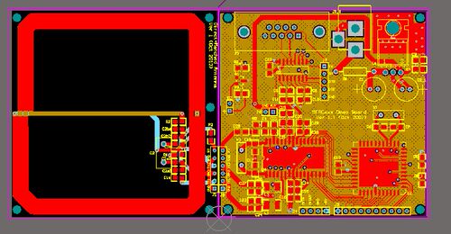 RC500读卡器原理图PCB MFRC500原理图PCB RC500 单片机89C51 232