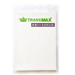 TransMax T恤转印纸浅色转印纸热熨斗烫画机转印冷热温撕均可 A4