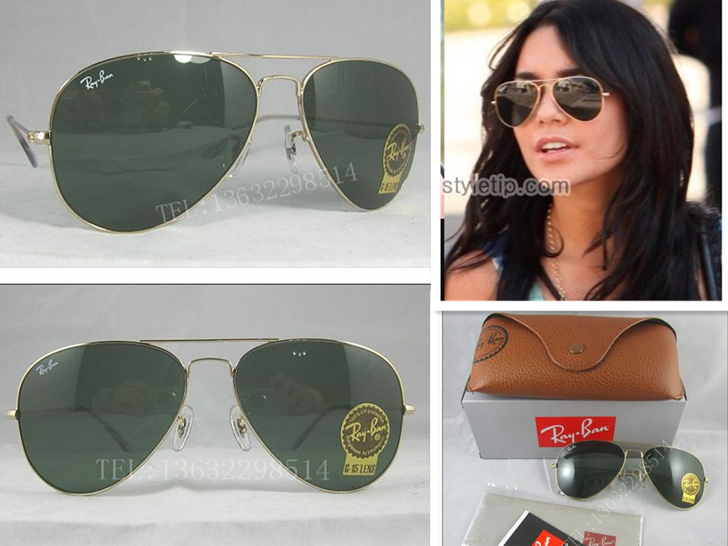 ray ban aviator 55mm vs 58mm