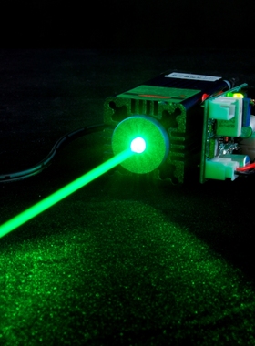 纤绿520-525nm2-3W 5W 100-150mW绿色激光模组 驱鸟绿光激光器