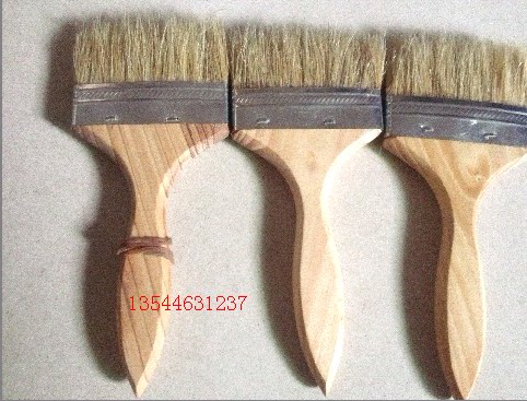 2寸半玻璃钢毛刷,树脂毛刷,猪毛刷,油漆刷,有图片