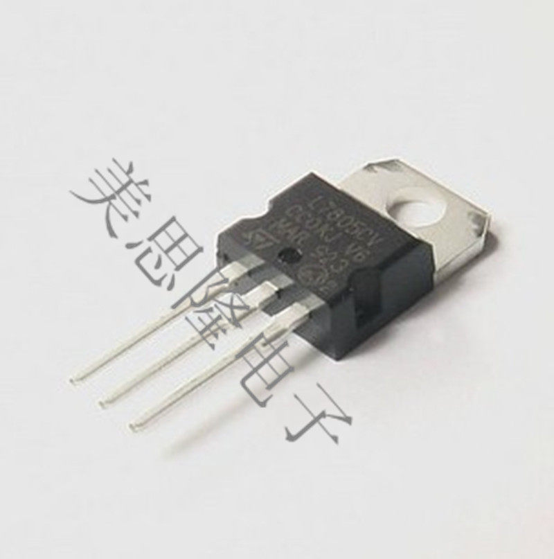 国产ST 三端稳压调节器 L7805CV  7805 TO-220 直插