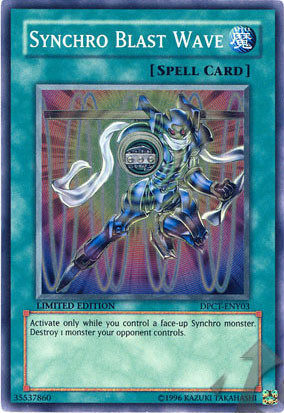 游戏王 美版 正版 - 精神同调波 Synchro Blast /面闪/DPCT/限定