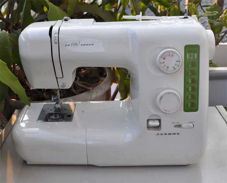 日本进口真善美751型多功能家用电动衣车/电子缝纫机台式可锁边