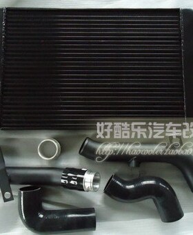 奥迪A3/S3/MK5/MK6/GTI5/6R20等APR款原装位加大加厚中冷器