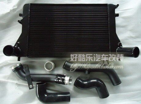 奥迪A3/S3/MK5/MK6/GTI5/6R20等APR款原装位加大加厚中冷器