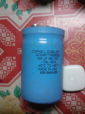 美国大D电容 CORNELL DUBILIER 螺丝脚发烧电解电容 450v 450uf