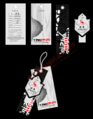 专业免费设计 专业服装 标签布标织唛 加厚吊牌定做 吊牌订做