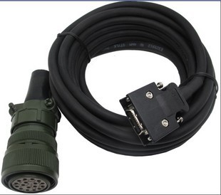 三菱伺服HC-SFS301，编码器线  5米