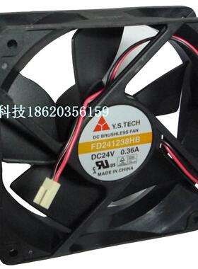 全新原装Y.S.TECH FD241238HB 12038 DC24V 0.36A 变频器风扇HZDO