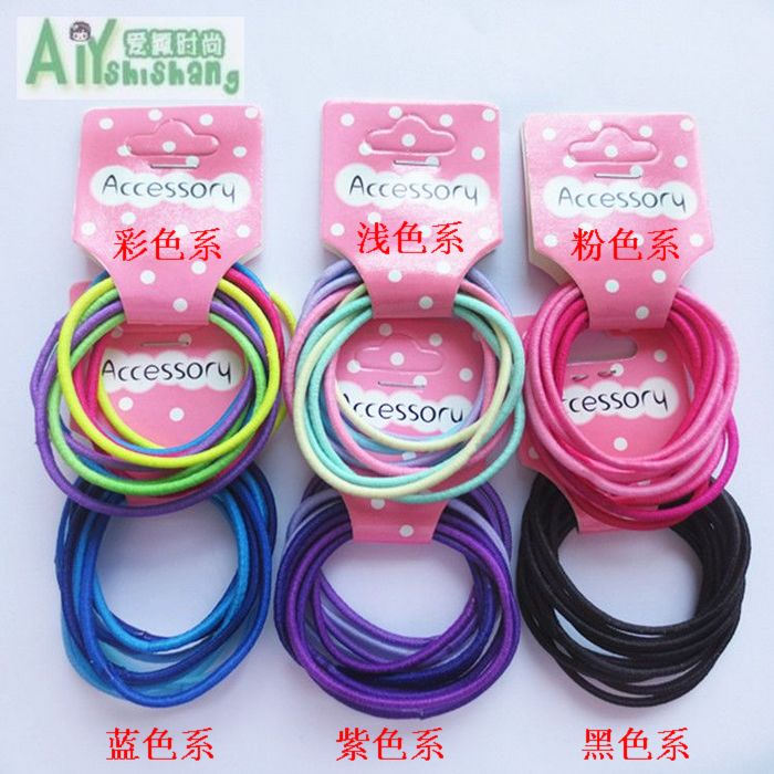 宝宝皮筋发圈10根/串