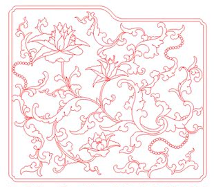 西洋花 精雕图 清宫椅 JDP JD382 源文件 浮雕图 古代