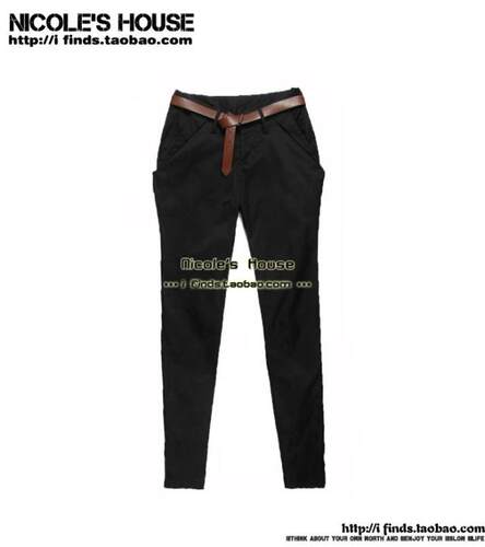 IoF'代！In*r Z品 简约 百搭 小脚 长裤（配送腰带）