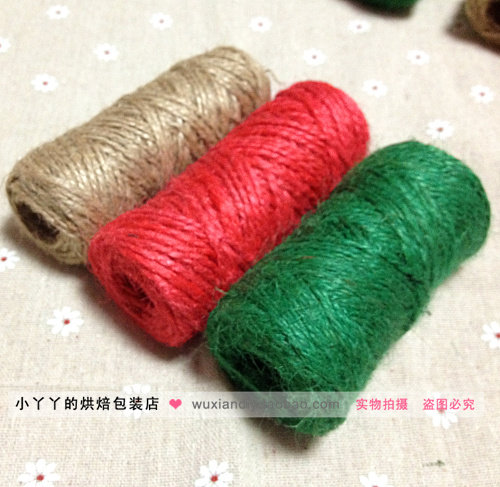 Korea Packaging Retro zakka Leather color/Green hemp Qualities of hemp Belay West Point box Packaging Ropein the Home Fabric , Sew DIY Material,Tools and finished products , Sew DIY Fitting/Accessories/Accessories , Rope  category - from Buy2taobao.com to provide professional Taobao agent buy service
