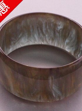 促销彩色优品老贵族中东蜜蜡乌金雪山手链手串超宽手镯女时尚无