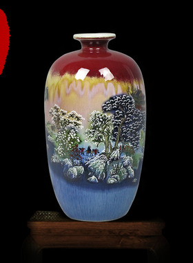 景德镇陶瓷花瓶摆件工艺品