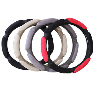 Специальное автомобильное рулевое колесо замша/сэндвич рукав Универсальное трехмерное движение