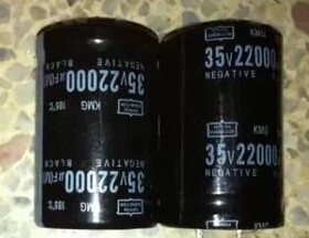 电解电容 35V22000UF电容 22000UF35V
