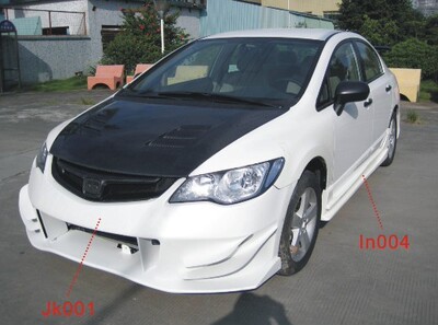 高品质FD2思域TYPE R\FD1思域\思铭\改装JS款前杠（CIVIC）