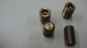 H62铜 GB77 内六角平端紧定 M6X16 M6*16