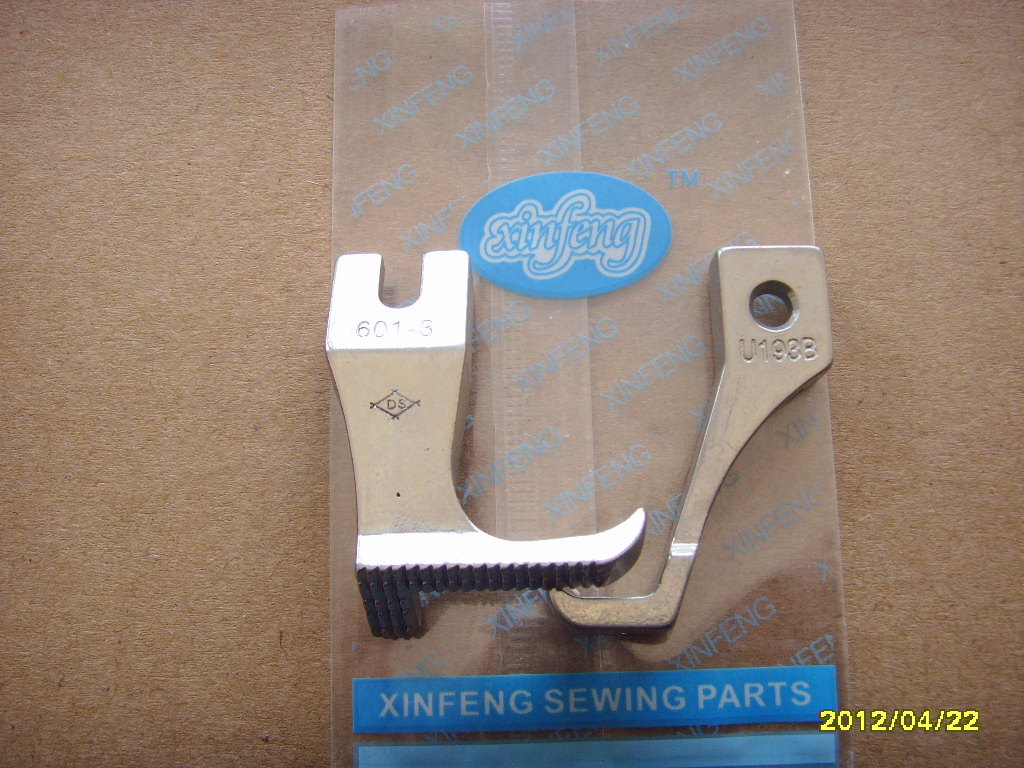 DY车大单边压脚同步车大单边压脚 U192B/U193B 601-3/512BW