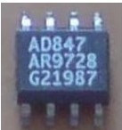 【实体店】AD847AR 质量保证