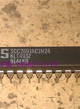 SCC2691AC1N24  拆机进口双列24直插脚DIP封装 SCC2691A 集成元件