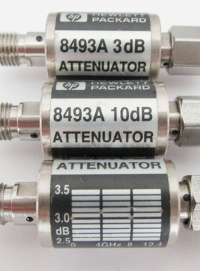 8493A HP DC-12.4GHz 3dB 2W 射频微波同轴高精密固定衰减器