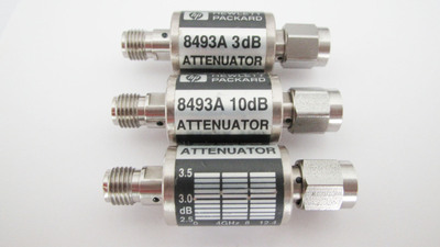 8493A HP DC-12.4GHz 3dB 2W 射频微波同轴高精密固定衰减器