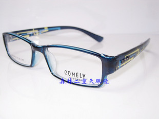 韩国品牌 90板材眼镜架 TR6009 C5蓝色 专柜正品 卡米丽TR