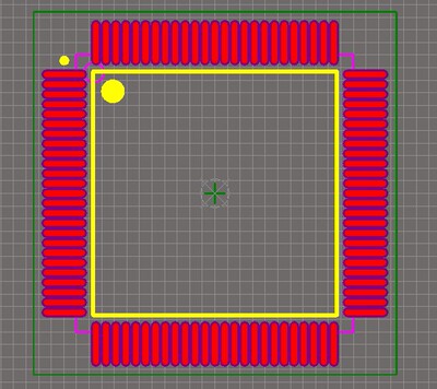 STM32系列处理器IC LQFP封装库 VFQN LFBGA封装 LQFP 36-100pin