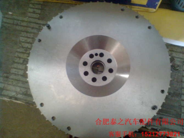 江淮汽车配件 4DA1帅铃 江淮客车发动机飞轮合件飞轮总成