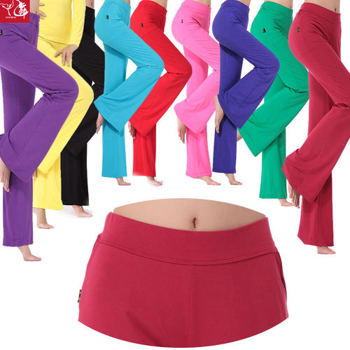 九舞莫代尔瑜伽裤长裤广场跳舞女