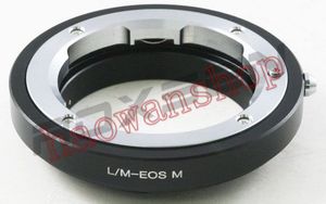 LM-EOS M 微单机身转接环 莱卡LEICA M镜头转佳能EOS M/M2/M3/M10