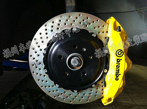 英国BREMBO GT 大众尚酷BREMBO GT 6黄色活塞刹车套装