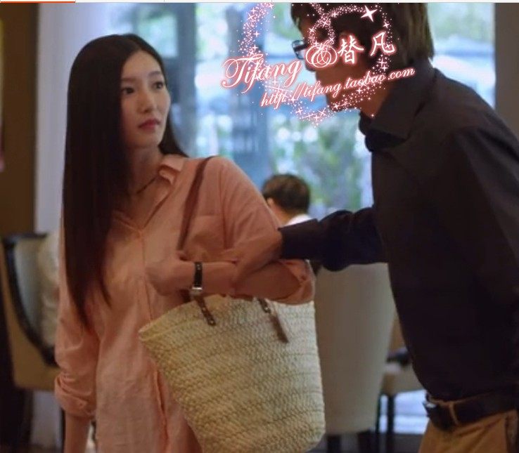 七股辫 手工编织女夏度假包同款草编包女单肩包