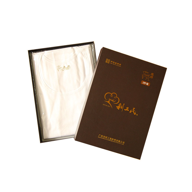 鹿牌利工民风中老年透气汗衫包邮