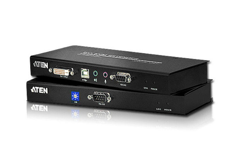 带票ATEN/宏正 CE600單通道DVI KVM60米信号延长器232(音頻)图片