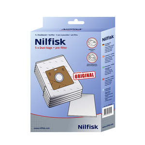 Nilfisk丹麦力奇家用吸尘器织物尘袋 适用于bravo系列