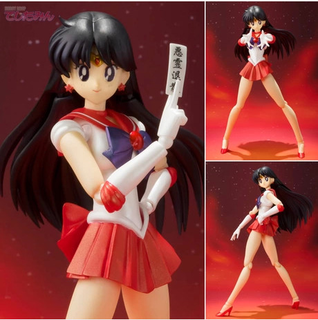 【孩仕宝】玩具模型 shf 美少女战士 火星 火野丽 可动人偶 正版